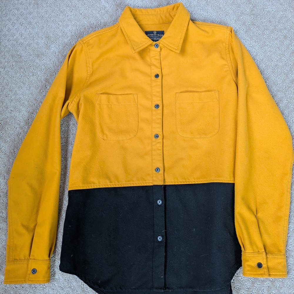 United By Blue Colorblock Wool Shirt